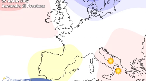 Le temperature tornano a salire dalla settimana prossima. Bel tempo